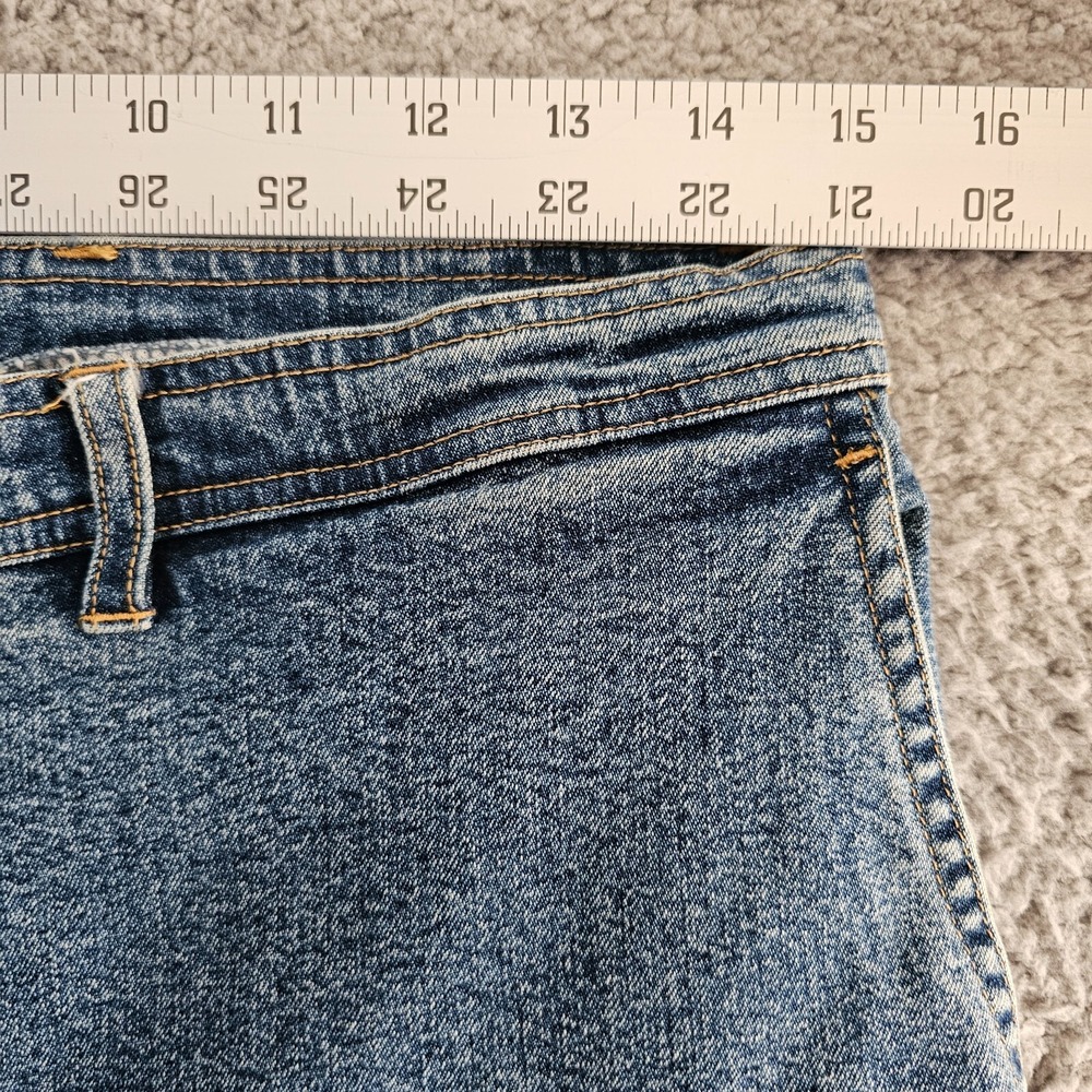 Lauren Ralph Lauren Women's Blue Jeans Size 10 Straight Leg Stretch Denim - Picture 7 of 12
